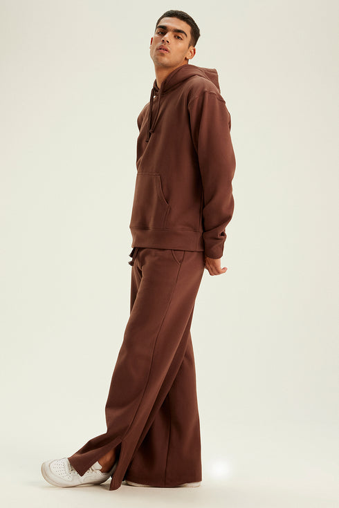 HOODIE OVERSIZED MARROM